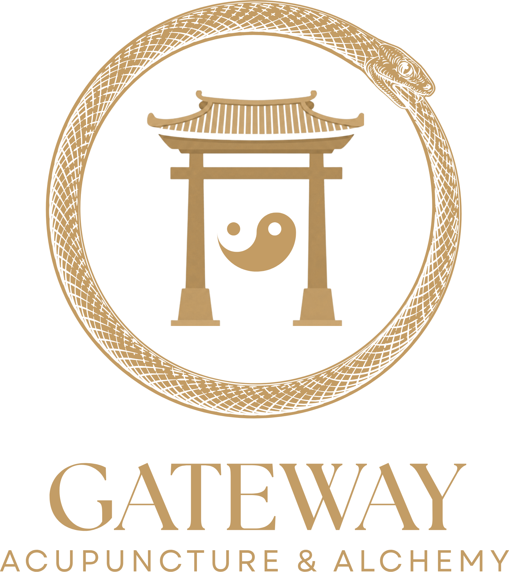 The finished Gateway Acupuncture & Alchemy mark